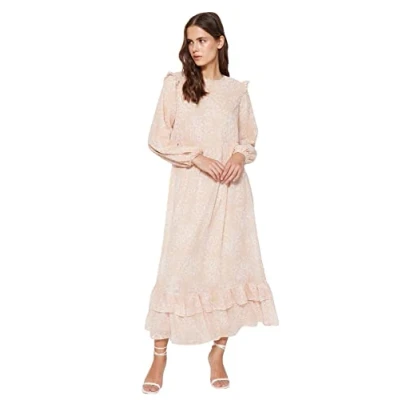 Image of Trendyol Dress Pink A line,Light Pink,36