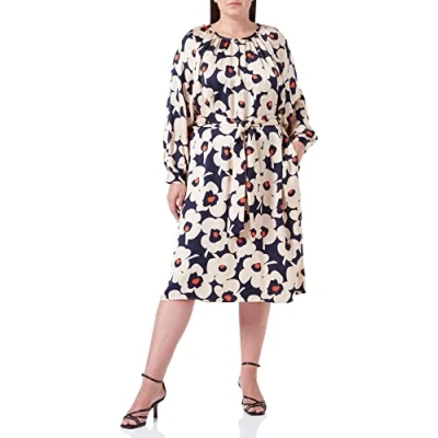 Image of Seidensticker Women&#039;s 133582 Dress, Cream, 6