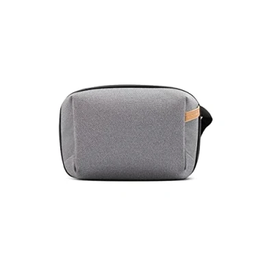 Image of PGYTECH Mini Pouch Tech Bag, Electronics Accessories Travel Organizer Bag for Cable, Power Bank, SD Card &amp; More Accessories, Grey