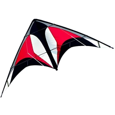 Image of CIM stunt kites Power Hawk Red Black for children from 8 years up incl. steering lines