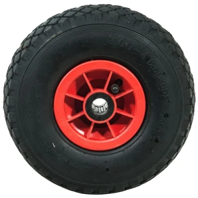 Image of WerkaPro 10343 Inflatable Wheel 10 Inches Bore 25 mm Hub 74 Ideal for Trucks, etc.