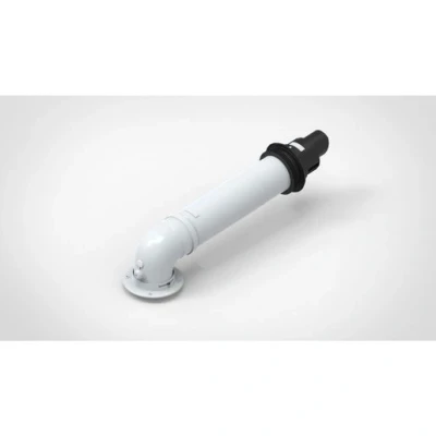 Image of Internal Fit Telescopic Flue &amp; Elbow Kit 300mm 470mm 7778296