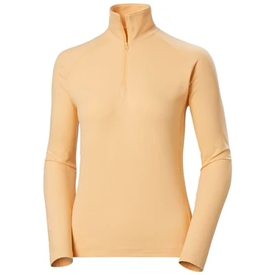Image of Helly Hansen Women&#039;s W Verglas 1/2 Zip Miami Peach, XL