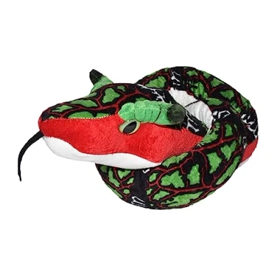 Image of Wild Republic Snake Plush, Stuffed Animal, Plush Toy, Gifts for Kids, Dragon Bone 54 Inches