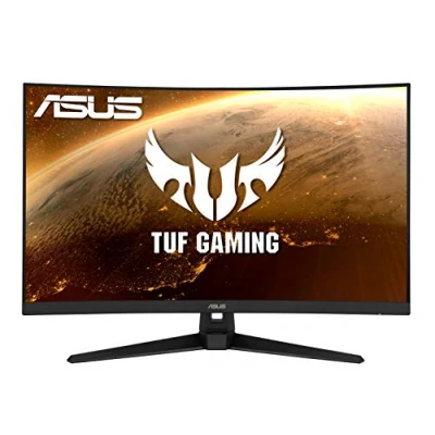 Image of ASUS TUF Gaming VG328H1B Curved Monitor 80.01 cm (31.5 Inches) Full HD 165 Hz Adaptive Sync Free Premium VGA HDMI 1ms Response Time Black
