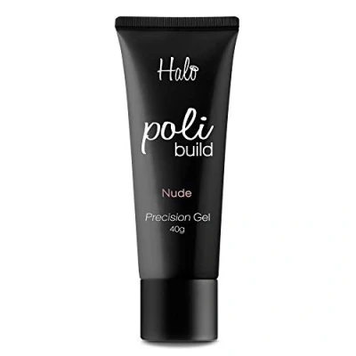 Image of Halo Gel Nails Poli Build Precison LED/UV Collection Nude 40g