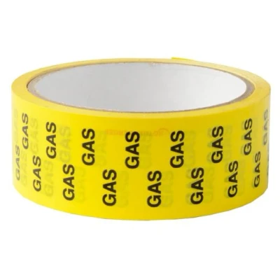 Image of Rothenberger Gas Tape Black On Yellow 36mm X 33M 67082R