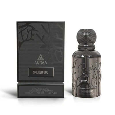Image of Smoked Oud Extrait De Perfume 100ml by Auraa Desire Floral Woody Spicy Fragrance for Men and Women