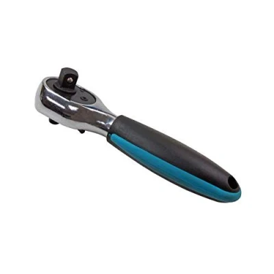 Image of US PRO Tools 1/4&quot; and 3/8&quot; Drive Stubby Double Headed Ratchet 72 Teeth 4191