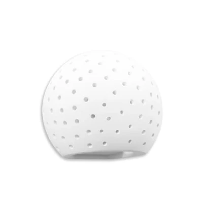 Image of Integral LED Katerini Indoor Decorative Paintable Plaster Up &amp; Down Wall Light Requires 1x G9 Bulb (Sold separately) Match Your Interior, Ideal for Bedroom, Living Room, Hallways Offices