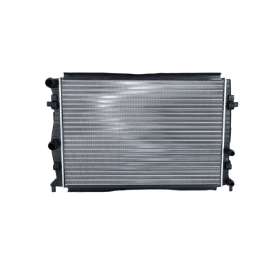 Image of 5Q0121251EA Engine radiator NRF 58398A Aluminium 650mm 438mm 23mm Mechanically jointed cooling fins VOLKSWAGEN: Golf 7, 7 Variant