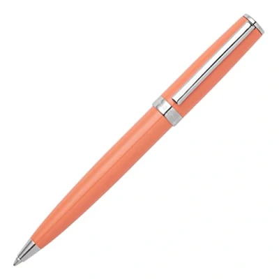 Image of Hugo Boss Gear Icon Ballpoint Pen Light Orange