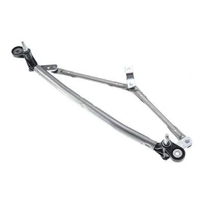 Image of Frankberg 1x Windshield Wiper Linkage Assembly without Motor Front Left Right Compatible with Ypsilon 843 1.2L 1.3L 1.4L 2003 2011 Replace# 3397020595