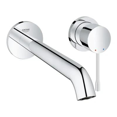 Image of GROHE Essence New 2 Hole Basin MixerL Size Chrome 19967001