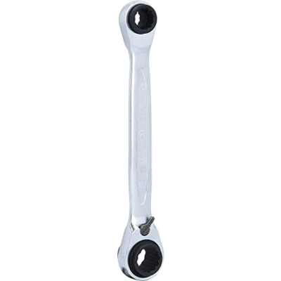 Image of KS Tools 503.4656 4 in 1 GEARplus reversing double ratchet ring spanner, 8x10+12x13mm