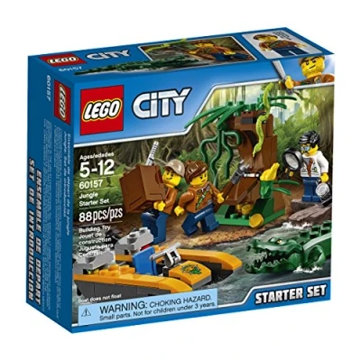 Image of Lego City Jungle Starter Set 60157 Building Kit (88 Pieces)