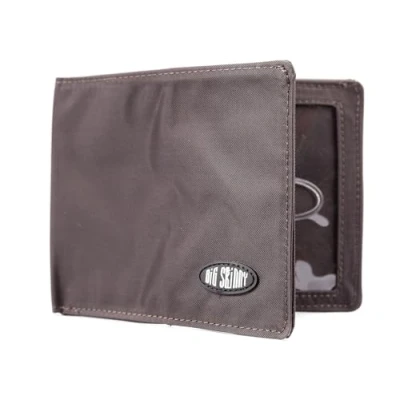 Image of Big Skinny Men&#039;s Super Bi Fold Slim Wallet, Holds Up to 30 Cards, Brown