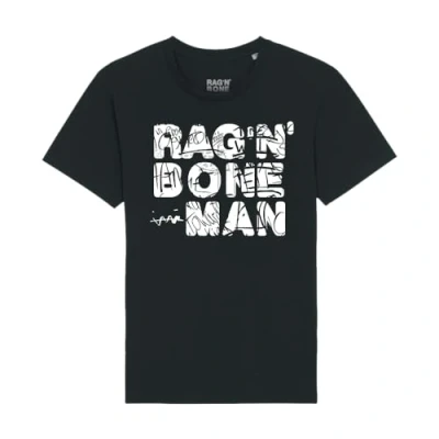 Image of DADI DIGAO Rag &#039;N&#039; Bone Man Lyric Logo Black T Shirt XL
