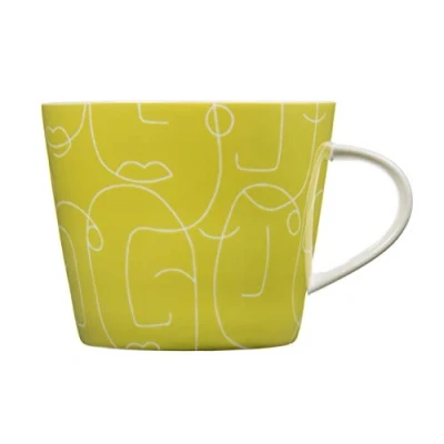 Image of Scion Living Keith Brymer Jones Collaboration Range Epsilon Ceramic Mug Zest 350ml