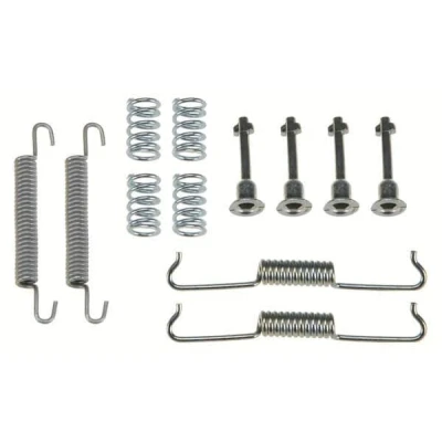 Image of 21108410000, 8410000 Accessory Kit, parking brake shoes TRW SFK374 BMW: X3, 5 Saloon, 3 Coupe, MERCEDES BENZ: GL, ML Class, R Class