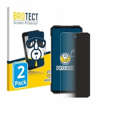 Image of brotect (2 Pack Privacy Screen Protector compatible with Doogee S200 [Anti Spy, Protection Film, Blue Light Filter]