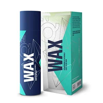Image of GYEON Q² Wax Fluorine Based Car Extreme Hydrophobicity &amp; Gloss Lasting Protection on All Exterior Surfaces Easy, Fast Application Treatment Products, 175 g