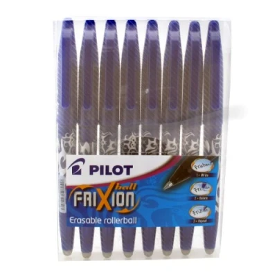 Image of Pilot Frixion Erasable Rollerball 0.7 mm (Pack of 8) Blue