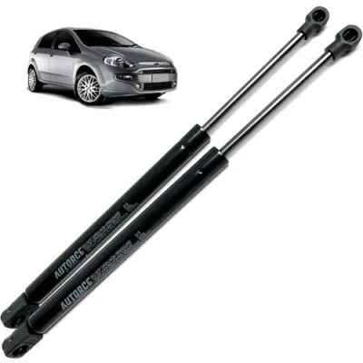 Image of AUTORCE 2 Pcs Rear Tailgate Boot Gas Struts Intended For Fiat Grande Punto (199) 2005 2018 Lift Support System 350 (N) 440 MM 46744596, 51778432
