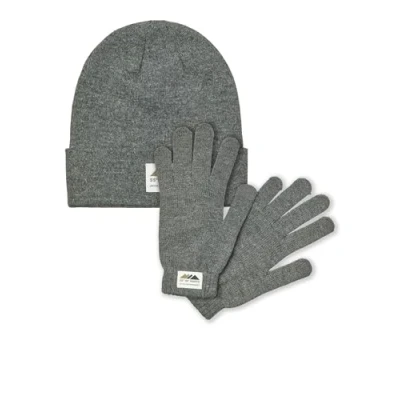 Image of JACK &amp; JONES Jachill Gift Box Scarf, Dark Grey Melange/Pack: Melange, One Size, Melange/Pack:Dark Size