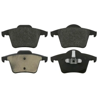 Image of 274330, 274512, 274528, 30793093 Brake pad set BLUE PRINT ADF124224 Rear Axle with piston clip VOLVO: XC90 I