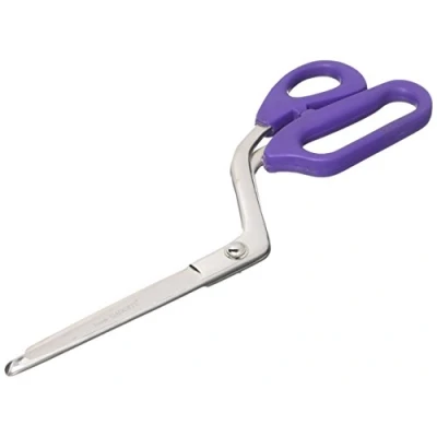 Image of Handi Quilter Batting Scissors, Steel, Purple