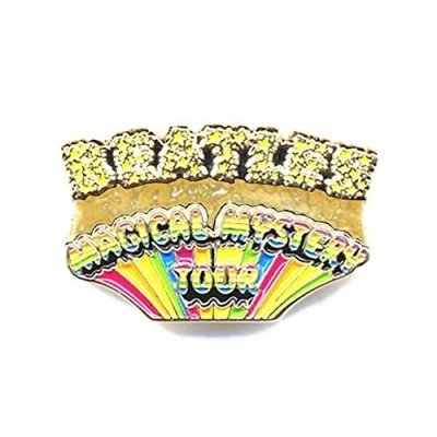Image of The Beatles Magical Mystery Tour Official Metal Pin Badge One Size