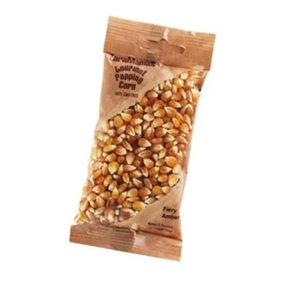 Image of Fiery Amber ZaraMamas Popcorn Gourmet Popping Corn 90g Bag