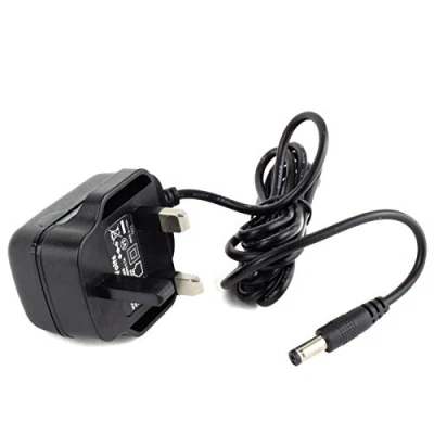 Image of MyVolts 9V power supply adaptor compatible with Alesis Sample Pad 4 Sampler UK plug