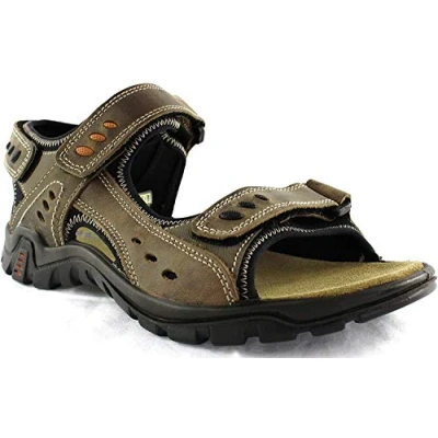 Image of Imac Berrima Sports Sandals Mens Brown Size UK 7