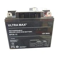 Image of ULTRA MAX NP38 12, 12V 38AH (as 40Ah &amp; 42Ah) SEALED LEAD RECHARGEABLE UPS BATTERY