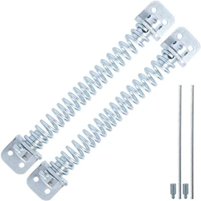 Image of 2X Zinc Automatic Closing Garden Gate Spring Closers 8&quot; (200mm) Swing Fence Replace
