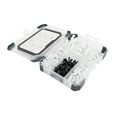 Image of TIMCO Cable Clips Mixed Tray 290pcs