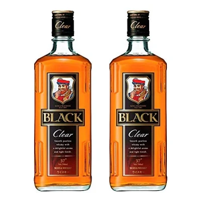 Image of Nikka Whisky Black Clear 700ml 37% Alc./Vol(Pack of 2)