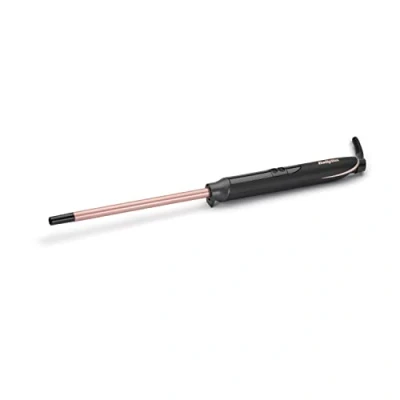 Image of BaByliss Rose Quartz Tight Curls Wand, Black, 2249U