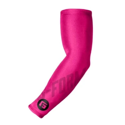 Image of G Form Compression Arm Sleeve Moisture Wicking Sleeves for Baseball, Basketball &amp; More Elbow with Flat Seams Pink, Adult L/XL