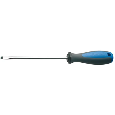 Image of Unior Screwdriver for Slotted Screws with 3 Component Grip 0.5 x 80 mm Pack of 1 605TBI