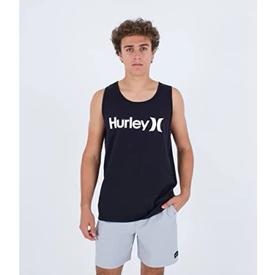 Image of Hurley Mens Everyday One And Only Solid Tank T Shirt, H010, S EU