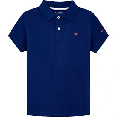 Image of Hackett London Boy&#039;s Swim Polo T Shirt, Navy, 5 Years