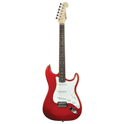 Image of Chord CAL63 Electric Guitar Metallic Red Dimensions 330 x 995 60mm,174.340UK