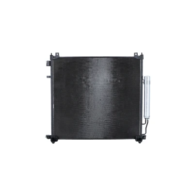 Image of LR093455, LR097269, LR100570, LR142436, LR181386 Condenser NRF 350641 with dryer, seal ring 19mm 11mm 615mm LAND ROVER: Range Rover Sport