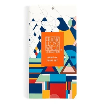 Image of Galison Frank Lloyd Wright Paint in Postcard Set