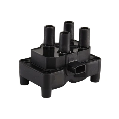Image of 30731416, 30731419, 31216444, 31216444AA Ignition Coil HELLA 5DA 193 175 791 3 pin connector 12V Block FORD: FIESTA 5, Focus 2
