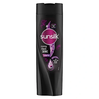Image of Sunsilk Stunning Black Shine Shampoo, 340 ml