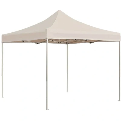 Image of vidaXL Professional Folding Party Tent Aluminium 2x2 m Cream